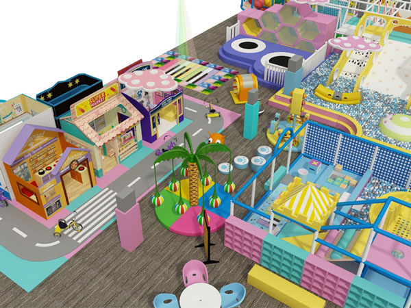 Indoor kids play equipment