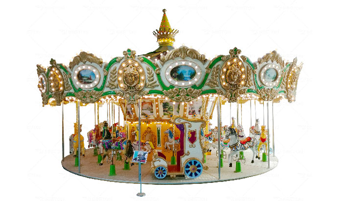 New design carousel ride